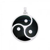 Silver Triskelion Pendant TPD1115 - Jewelry