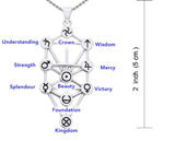 Tree Of Life by Oberon Zell Sterling Silver Pendant TPD1120 - Jewelry