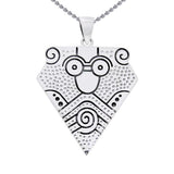 An art of exception ~ Viking Borre Sterling Silver Pendant Jewelry TPD1131 - Jewelry