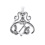 Admire the Viking strong influence ~ Viking Borre Pendant Sterling Silver Jewelry TPD1140 - Jewelry