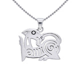 Viking Borre Sterling Silver Pendant TPD1141 - Jewelry