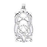 Proud art with rich history ~ Viking Borre Animal Sterling Silver Pendant Jewelry TPD1142 - Jewelry