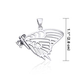 Silver Butterfly Pendant TPD1149 - Jewelry