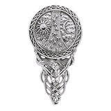 Goddess Sterling Silver Pendant TPD114