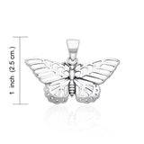 Silver Butterfly Pendant TPD1151