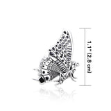 Butterfly Sterling Silver Pendant TPD1152 - Jewelry