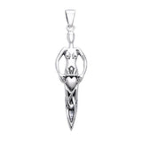 Danu Goddess Sterling Silver Pendant TPD1200