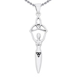 Danu Goddess Sterling Silver Pendant TPD1202 - Jewelry