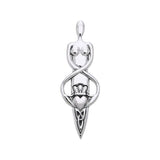 Danu Goddess Sterling Silver Pendant TPD1204