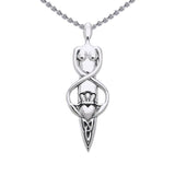 Danu Goddess Sterling Silver Pendant TPD1204 - Jewelry