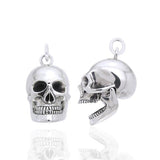 Moveable Skull Silver Pendant TPD1221 - Jewelry
