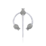 Danu Silver Thistle Pendant TPD1234 - Jewelry