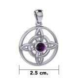 Protected Wheel of Being Celtic Pendant TPD125 - Jewelry