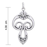 The symbol that predates Christianity ~ Sterling Silver Celtic Triquetra Pendant Jewelry TPD1266 - Jewelry