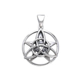 Celtic Trinity The Star Sterling Silver Pendant TPD127 - Jewelry