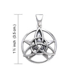 Celtic Trinity The Star Sterling Silver Pendant TPD127 - Jewelry