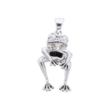 Frog Sterling Silver Pendant TPD1301 - Jewelry