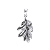 Magick & Witch Oak Leaves Sterling Silver Pendant TPD131 - Jewelry