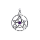 Celtic Trinity The Star Silver Pendant TPD134 - Jewelry