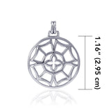 Viking Symbol Sterling Silver Pendant TPD1656 - Jewelry