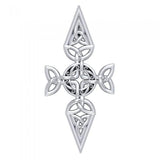Celtic Cross Silver Pendant TPD1820 - Jewelry