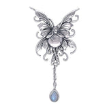 Bubble Rider Fairy Silver Pendant TPD187 - Jewelry