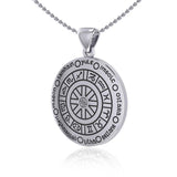 Wheel of the Year Silver Pendant TPD232 - Jewelry