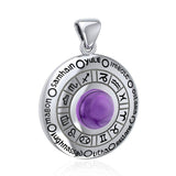 Wheel of the Year Silver Pendant TPD235