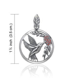 Ted Andrews Hummingbird Pendant TPD253 - Jewelry