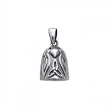 Celtic Knot Claddagh Bell Pendant TPD256 - Jewelry