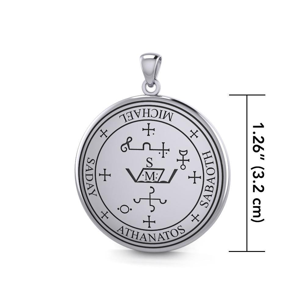 Archangel Michael Sterling Silver Pendant TPD2818 - Jewelry