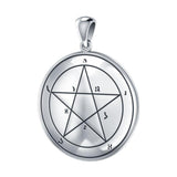 First Pentacle of Mercury Solomon Seal Pendant TPD2839 - Jewelry
