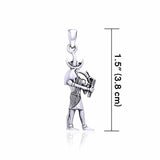 Thoth Egyptian Silver Pendant TPD2845 - Jewelry