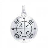 Mohammedan Magic Circle Solomon Seal Pendant TPD2863