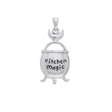 Kitchen Magic Silver Cauldron Pendant TPD2931 - Jewelry