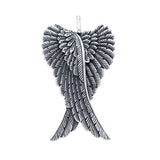 Angel Wings Silver Pendant TPD2933 - Jewelry