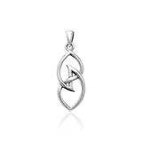 The Celtic Knot Sterling Silver Pendant TPD3032 - Jewelry