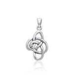 The Celtic Knot Sterling Silver Pendant TPD3033 - Jewelry