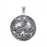 Celtic Knotwork Horse Pendant TPD3046