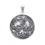 Celtic Knotwork Horse Pendant TPD3046 - Jewelry