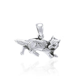Fox Sterling Silver Pendant TPD3093 - Jewelry