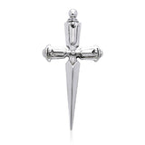 Medieval Athame Sterling Silver Pendant TPD3130