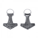 Thors Hammer Jewelry Sterling Silver TPD3182