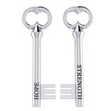 Hope Strength Key Pendant TPD3287 - Jewelry