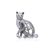 Celtic Cat Pendant TPD332