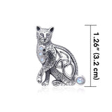 Celtic Cat Pendant TPD332