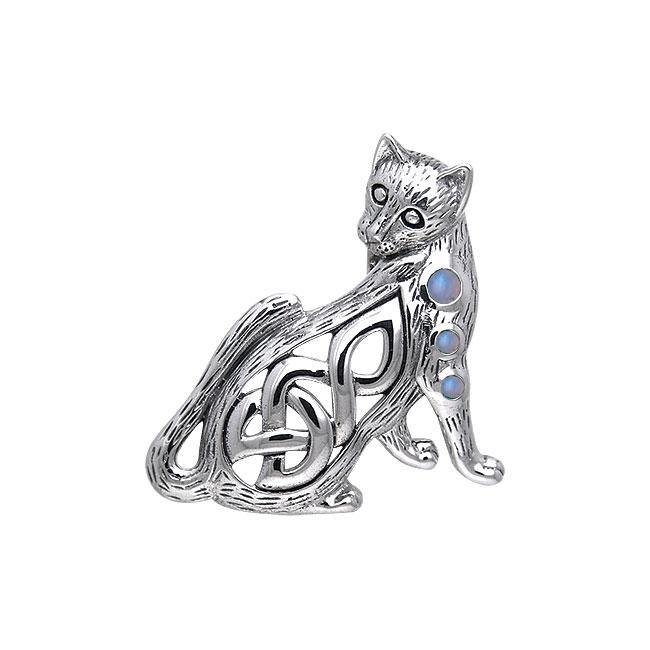 Celtic Cat Pendant TPD337 - Jewelry
