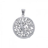 Mighty Hammerhead Shark on the Reef ~ Sterling Silver Jewelry Pendant TPD3405 - Jewelry