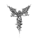 Angel Dove Silver Pendant TPD3531 - Jewelry