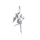 Fairy Oracle Silver Pendant TPD3532 - Jewelry